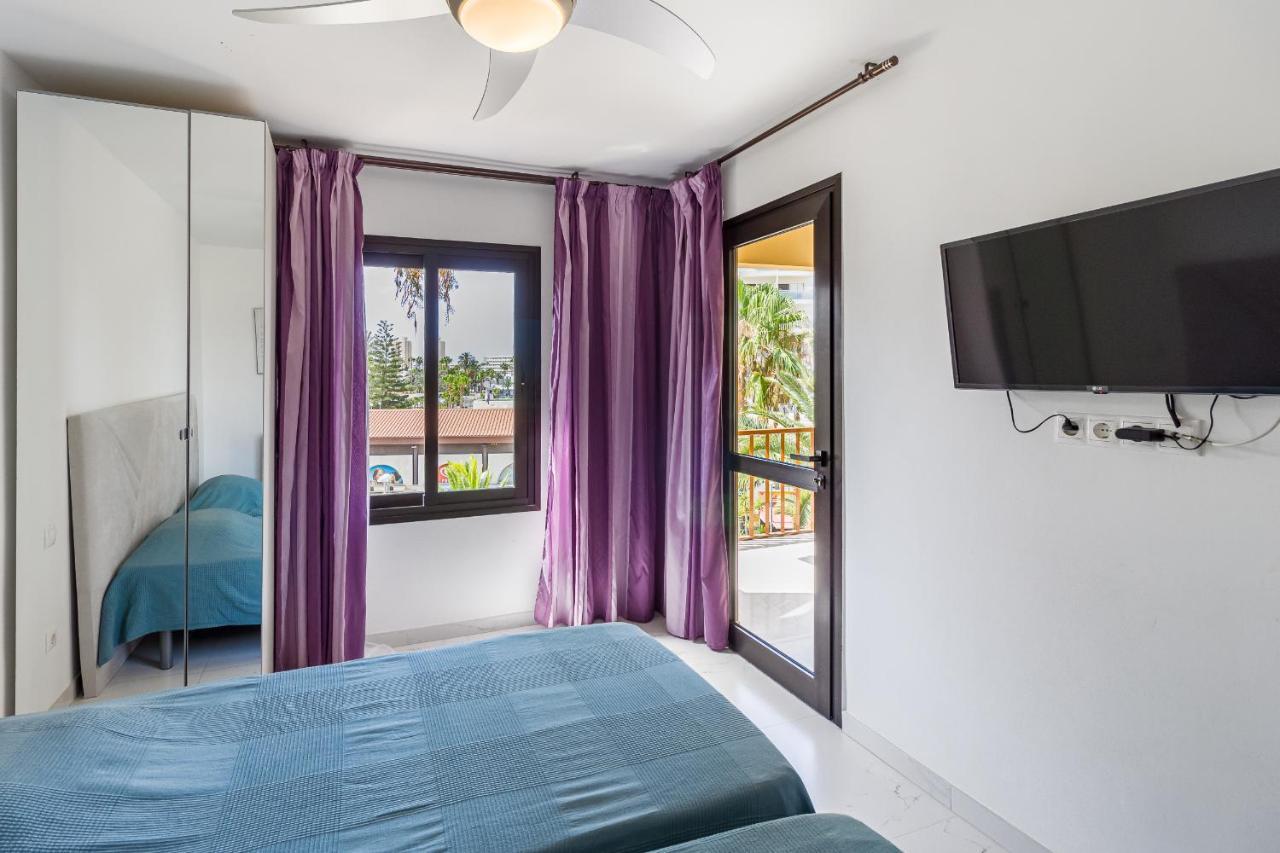 Amazing 3 Bedroom Apartment On The First Line Of The Best Las Americas Beach, Air Conditioner And Terrace Ocean View Playa de las Americas (Tenerife) Exterior foto